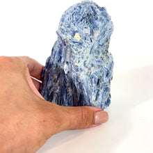 Load and play video in Gallery viewer, Kyanite crystal with cut base | ASH&amp;STONE Crystals Shop Auckland NZ
