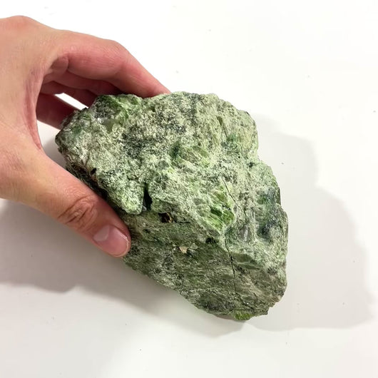 Diopside crystal chunk | ASH&STONE Crystal Shop Auckland NZ