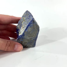 Load and play video in Gallery viewer, Lapis lazuli with pyrite polished crystal freeform | ASH&amp;STONE Crystal Shop Auckland NZ
