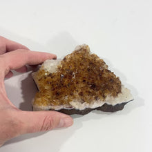 Load and play video in Gallery viewer, Heat-treated citrine crystal cluster | ASH&amp;STONE Crystals Shop Auckland NZ
