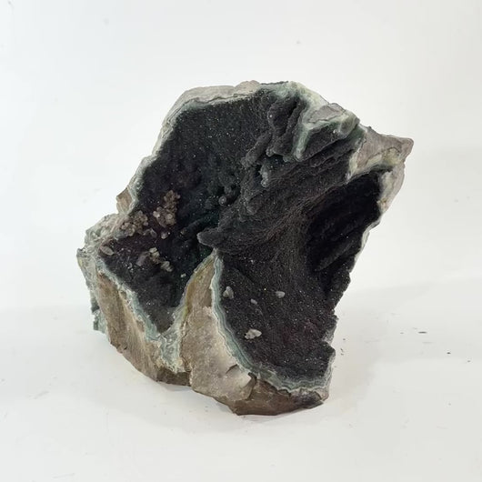 Large black amethyst crystal druzy 4.27kg  | ASH&STONE Crystal Shop Auckland NZ