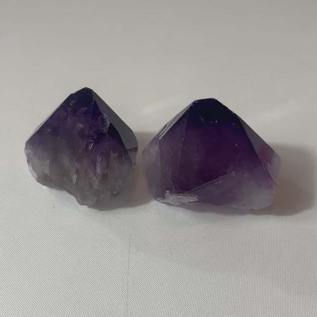 Amethyst crystal top point | ASH&STONE Crystal Shop Auckland NZ