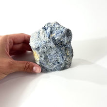 Load and play video in Gallery viewer, Kyanite crystal with cut base  | ASH&amp;STONE Crystals Shop Auckland NZ
