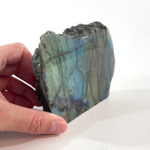 Load and play video in Gallery viewer, Labradorite polished crystal | ASH&amp;STONE Crystal Shop Auckland NZ
