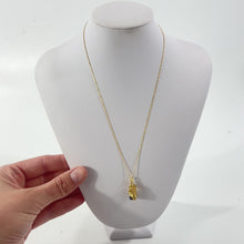 Load and play video in Gallery viewer, NZ-made golden topaz crystal pendant necklace | ASH&amp;STONE Crystal Jewellery Shop Auckland NZ
