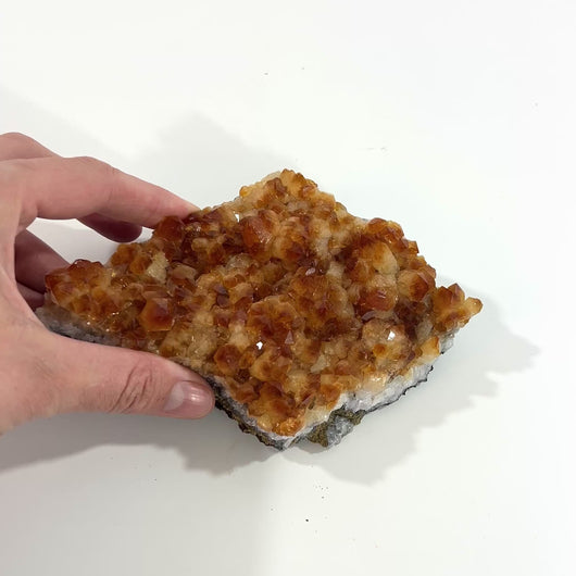 Citrine crystal cluster | ASH&STONE Crystals Shop Auckland NZ