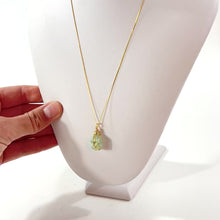 Load and play video in Gallery viewer, NZ-made aquamarine crystal pendant necklace | ASH&amp;STONE Crystal Jewellery Shop Auckland NZ
