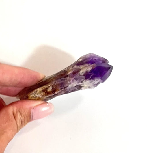 Amethyst crystal double point (from Bahia) | ASH&STONE Crystals Shop Auckland NZ