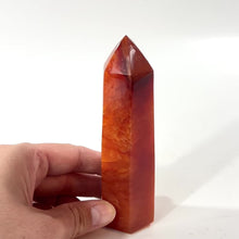 Load and play video in Gallery viewer, Carnelian polished crystal tower | ASH&amp;STONE Crystal Shop Auckland NZ
