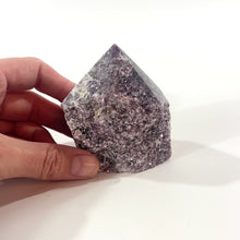 Load and play video in Gallery viewer, Lepidolite crystal point | ASH&amp;STONE Crystals Shop Auckland NZ
