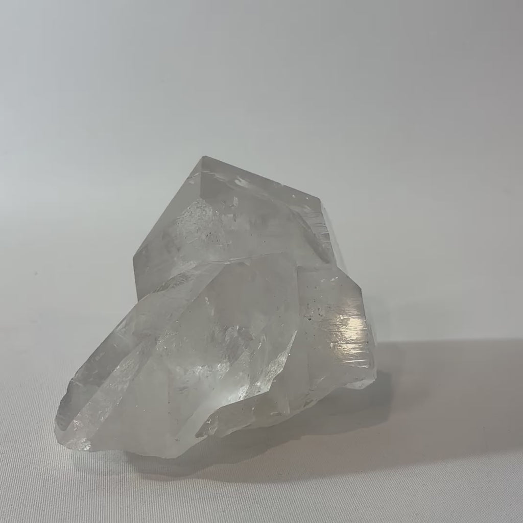 Clear Quartz Crystal cluster point | ASH & STONE Premium online crystals. Free express shipping NZ