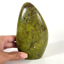Load and play video in Gallery viewer, Green opal polished crystal free form | ASH&amp;STONE Crystals Shop Auckland NZ
