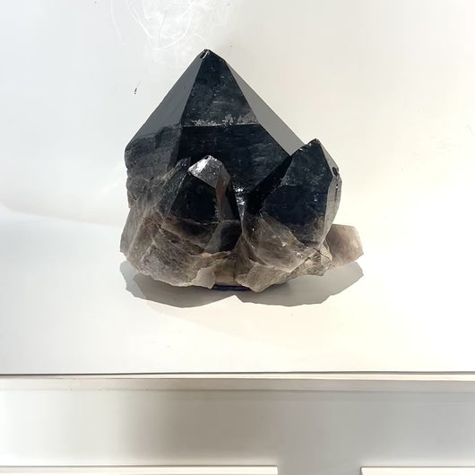 Extra large smoky quartz crystal clustered points 39.6kg | ASH&STONE Crystal Shop Auckland NZ