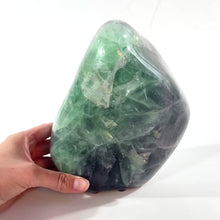 Load and play video in Gallery viewer, Large fluorite polished crystal freeform 4.74Kg | ASH&amp;STONE Crystal Shop Auckland NZ
