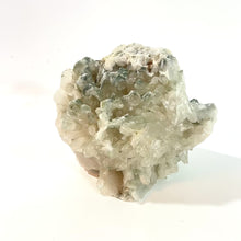 Load and play video in Gallery viewer, Large clear quartz crystal cluster with chlorite 6.47kg | ASH&amp;STONE Crystals Shop Auckland NZ
