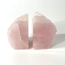 Load and play video in Gallery viewer, Large rose quartz crystal bookends 1.9kg  | ASH&amp;STONE Crystals Shop Auckland NZ
