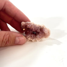 Load and play video in Gallery viewer, A Grade pink amethyst crystal cluster | ASH&amp;STONE Crystals Shop Auckland NZ
