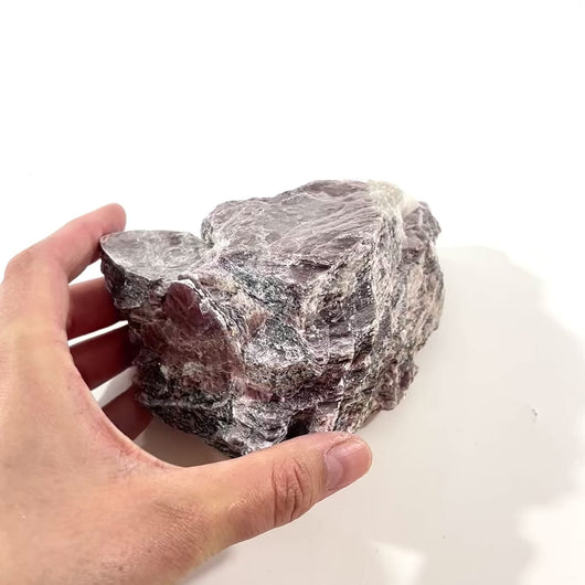 Lepidolite crystal raw | ASH&STONE Crystal Shop Auckland NZ