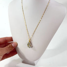 Load and play video in Gallery viewer, Bespoke NZ-made celestite crystal pendant necklace | ASH&amp;STONE Crystal Jewellery Shop Auckland NZ
