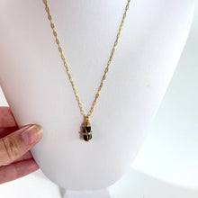 Load and play video in Gallery viewer, NZ-made bespoke black tourmaline crystal necklace | ASH&amp;STONE Crystal Jewellery Shop Auckland NZ
