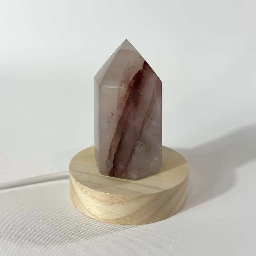 Smoky quartz crystal lamp | ASH&STONE Crystal Shop Auckland NZ