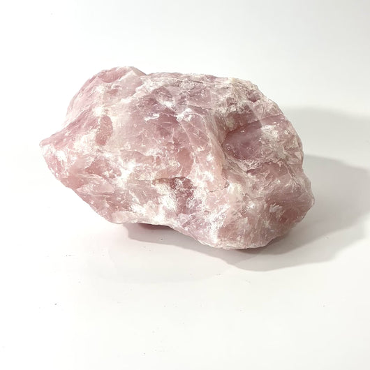 Large rose quartz crystal chunk 13.4kg | ASH&STONE Crystals Shop Auckland NZ
