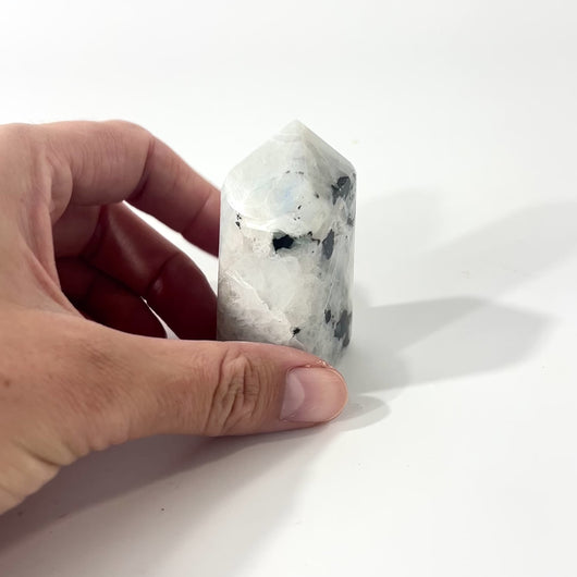 Rainbow moonstone crystal generator  | ASH&STONE Crystals Shop Auckland NZ