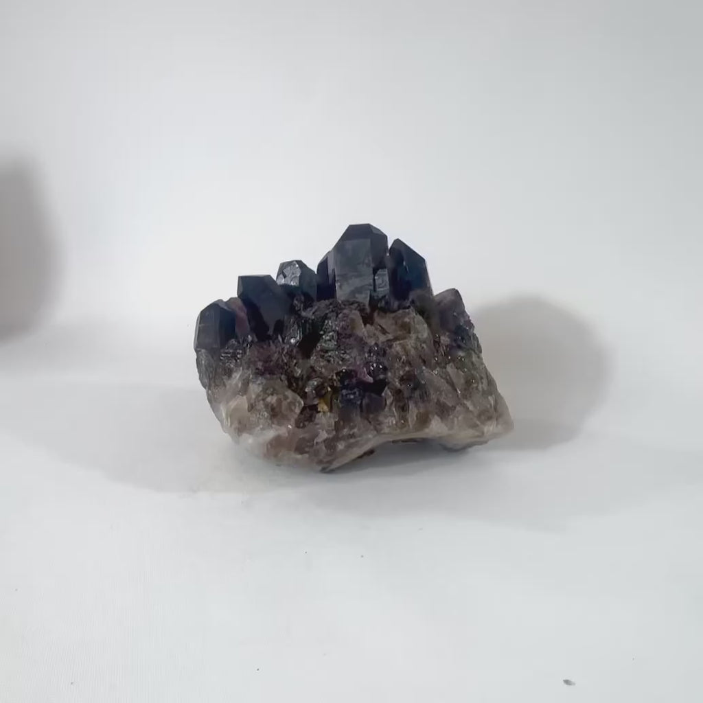 Smoky Quartz Cluster | ASH & STONE Premium online crystals. Free express shipping NZ