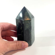 Load and play video in Gallery viewer, Kambaba jasper polished crystal tower | ASH&amp;STONE Crystal Shop Auckland NZ
