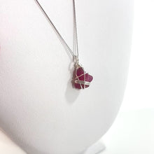 Load and play video in Gallery viewer, NZ-made pink tourmaline crystal pendant necklace | ASH&amp;STONE Crystal Jewellery Shop Auckland NZ
