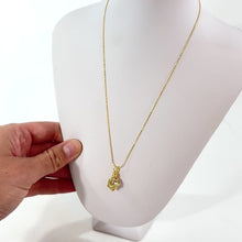 Load and play video in Gallery viewer, Bespoke NZ-made golden enhydro (extremely rare) crystal pendant necklace | ASH&amp;STONE Crystal Jewellery Shop Auckland NZ
