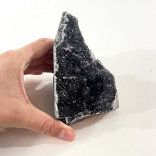 Load and play video in Gallery viewer, Black amethyst crystal druzy | ASH&amp;STONE Crystal Shop Auckland NZ
