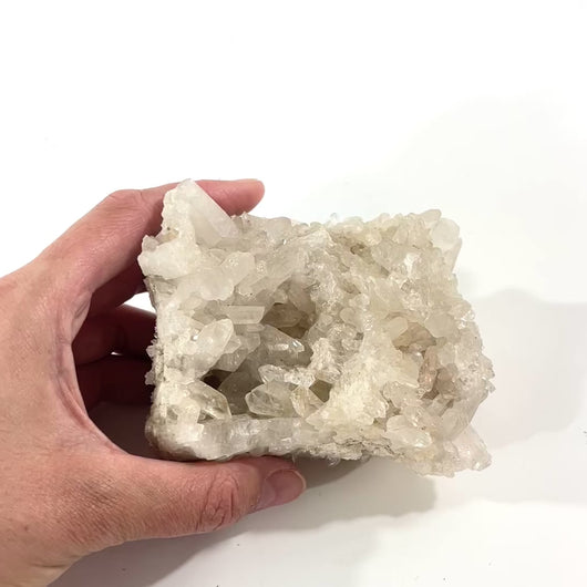 Clear quartz crystal cluster | ASH&STONE Crystal Shop Auckland NZ