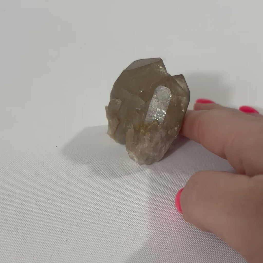 Kundalini Citrine Point | ASH & STONE, Buy crystals online with Free Express shipping in NZ 