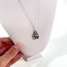 Load and play video in Gallery viewer, Bespoke NZ-made ocean blue kyanite crystal pendant necklace | ASH&amp;STONE Crystal Jewellery Shop Auckland NZ
