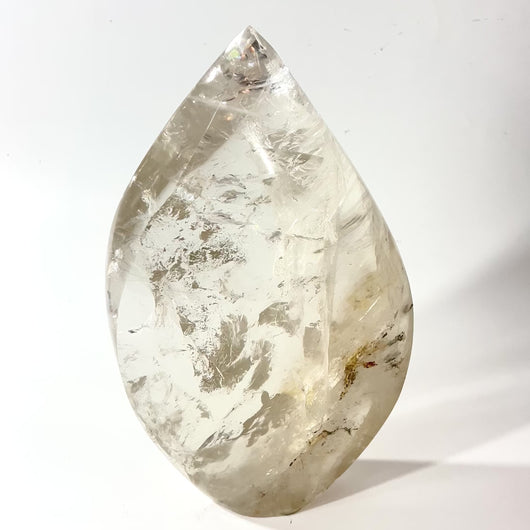 Large clear quartz polished crystal flame 6.51kg | ASH&STONE Crystals Shop Auckland NZ