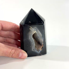 Load and play video in Gallery viewer, Agate crystal generator with cave | ASH&amp;STONE Crystals Shop Auckland NZ
