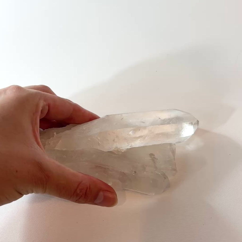 Lemurian multi-pointed quartz crystal | ASH&STONE Crystal Shop Auckland NZ