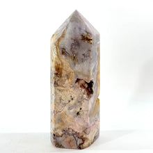 Load and play video in Gallery viewer, Large flower agate polished crystal tower 6.4kg | ASH&amp;STONE Crystal Shop Auckland NZ
