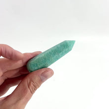 Load and play video in Gallery viewer, Amazonite polished crystal point  | ASH&amp;STONE Crystal Shop Auckland NZ
