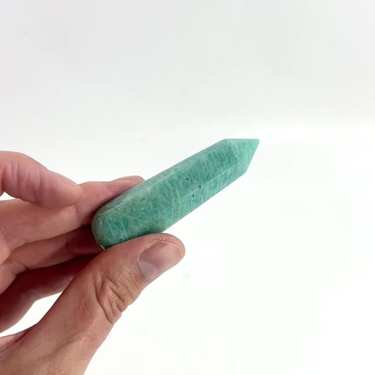 Amazonite polished crystal point  | ASH&STONE Crystal Shop Auckland NZ