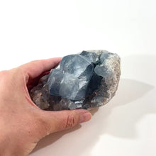 Load and play video in Gallery viewer, Celestite crystal cluster 1kg | ASH&amp;STONE Crystal Shop Auckland NZ
