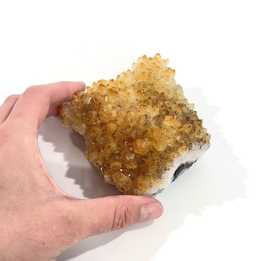 Citrine crystal cluster | ASH&STONE Crystals Shop Auckland NZ