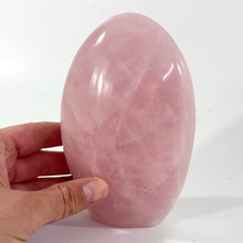 Load and play video in Gallery viewer, Rose quartz polished crystal free form | ASH&amp;STONE Crystal Shop Auckland NZ
