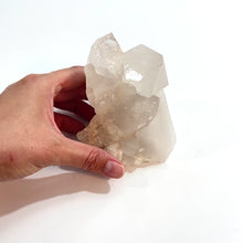 Load and play video in Gallery viewer, Clear quartz crystal clustered point | ASH&amp;STONE Crystals Shop Auckland NZ

