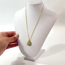 Load and play video in Gallery viewer, NZ-made peridot crystal pendant necklace | ASH&amp;STONE Crystal Jewellery Shop Auckland NZ
