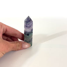 Load and play video in Gallery viewer, Fluorite crystal tower | ASH&amp;STONE Crystals Shop Auckland NZ
