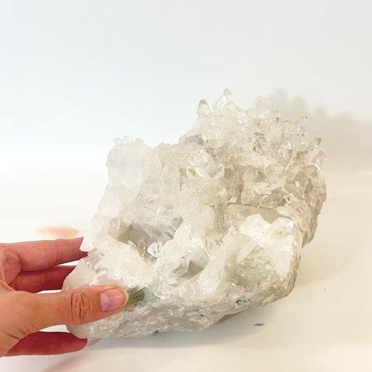 Extra large Lemurian crystal cluster 6.43kg | ASH&STONE Crystals Shop Auckland NZ