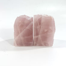 Load and play video in Gallery viewer, Large rose quartz crystal bookends | ASH&amp;STONE Crystals Shop Auckland NZ
