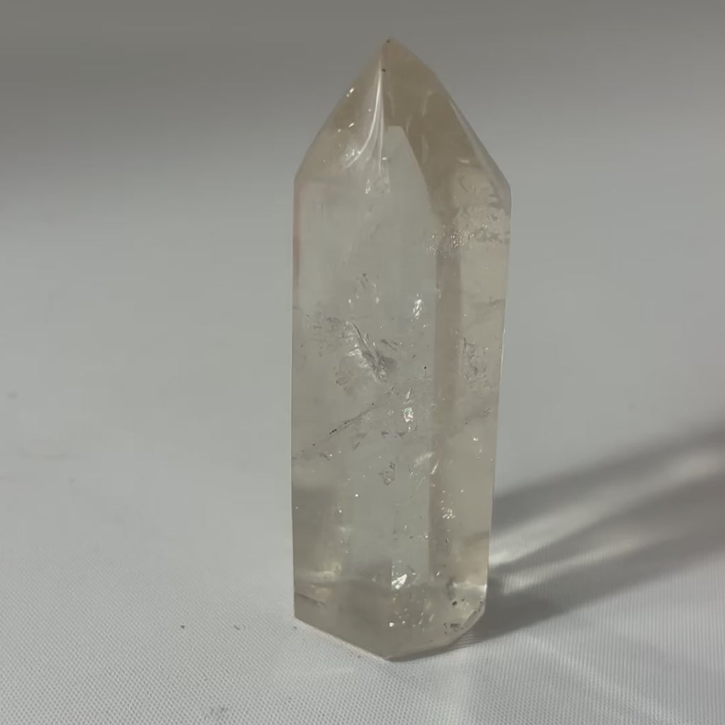 Clear Quartz Crystal Tower. Free express shipping. Shop clear quartz crystals online from ASH&STONE Auckland NZ. AfterPay available. 
